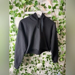 Free People x Upcycle Crop Hoodie